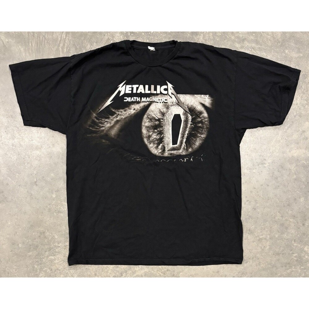 Vintage 00s Metallica Death Magnetic Tee T Shirt Band Mens Size XL Black